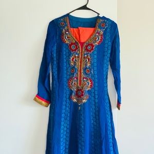 Indian handwork Kurti with leggings
